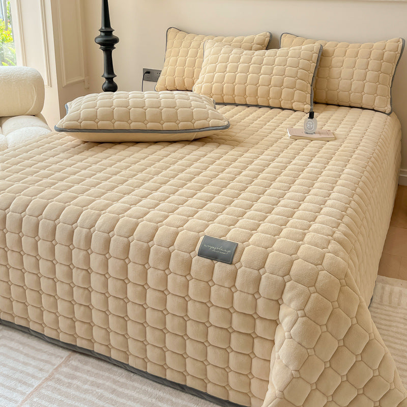 Moderne Fleece Deken met Vierkante Textuur voor Comfort en Multifunctioneel Gebruik 13