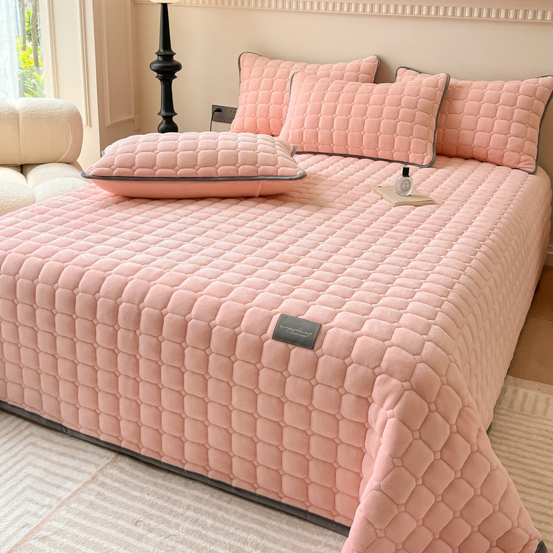 Moderne Fleece Deken met Vierkante Textuur voor Comfort en Multifunctioneel Gebruik 20