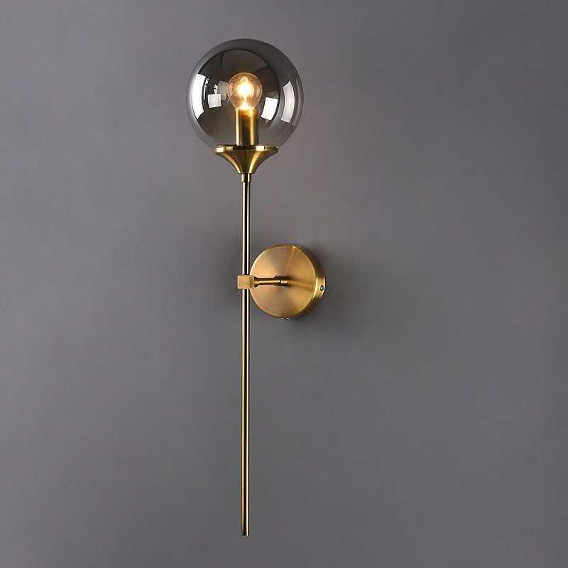 Moderne Glazen Wandlamp Goud - Elegante Wandverlichting voor Binnen en Muurlamp Decoratie 3