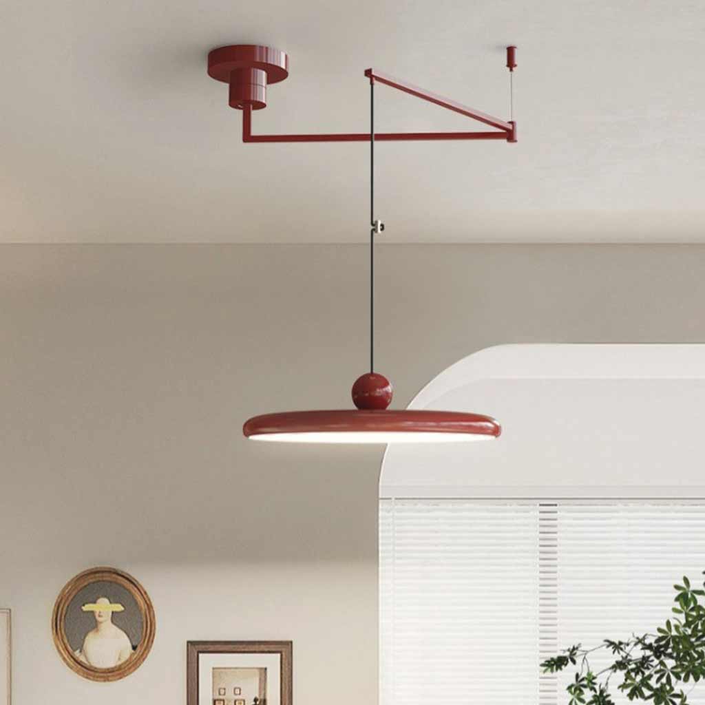 Moderne Hanglamp Eettafel met Verstelbare Dimbare LED – Stijlvolle Woonkamer Lamp in 5 Kleuren 3