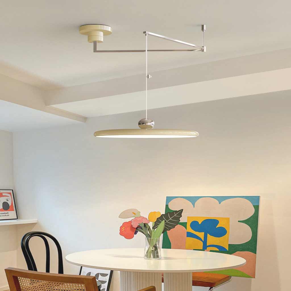 Moderne Hanglamp Eettafel met Verstelbare Dimbare LED – Stijlvolle Woonkamer Lamp in 5 Kleuren 4