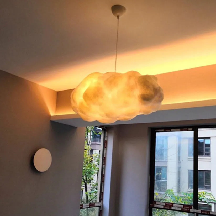 Organische Hanglamp LED Wolk Vorm voor Woonkamer of Slaapkamer