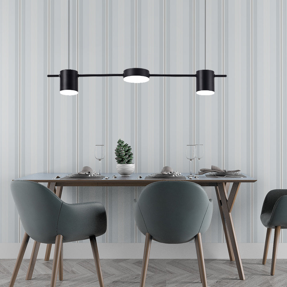 Moderne Hanglamp Zwart en Goud voor Eettafel en Woonkamer met Verstelbare Lichtbronnen 10