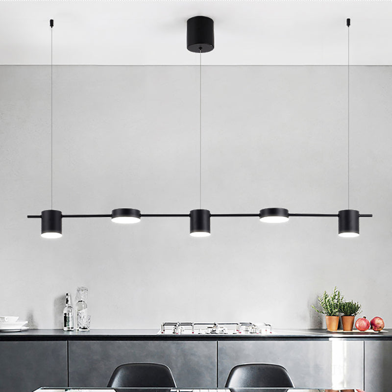 Moderne Hanglamp Zwart en Goud voor Eettafel en Woonkamer met Verstelbare Lichtbronnen 5