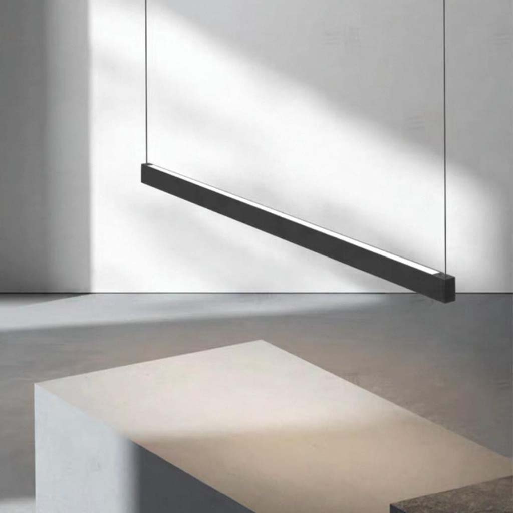 Moderne Hanglamp Zwart met Dimbare Lichtkleuren voor Eettafel en Eetkamer 5