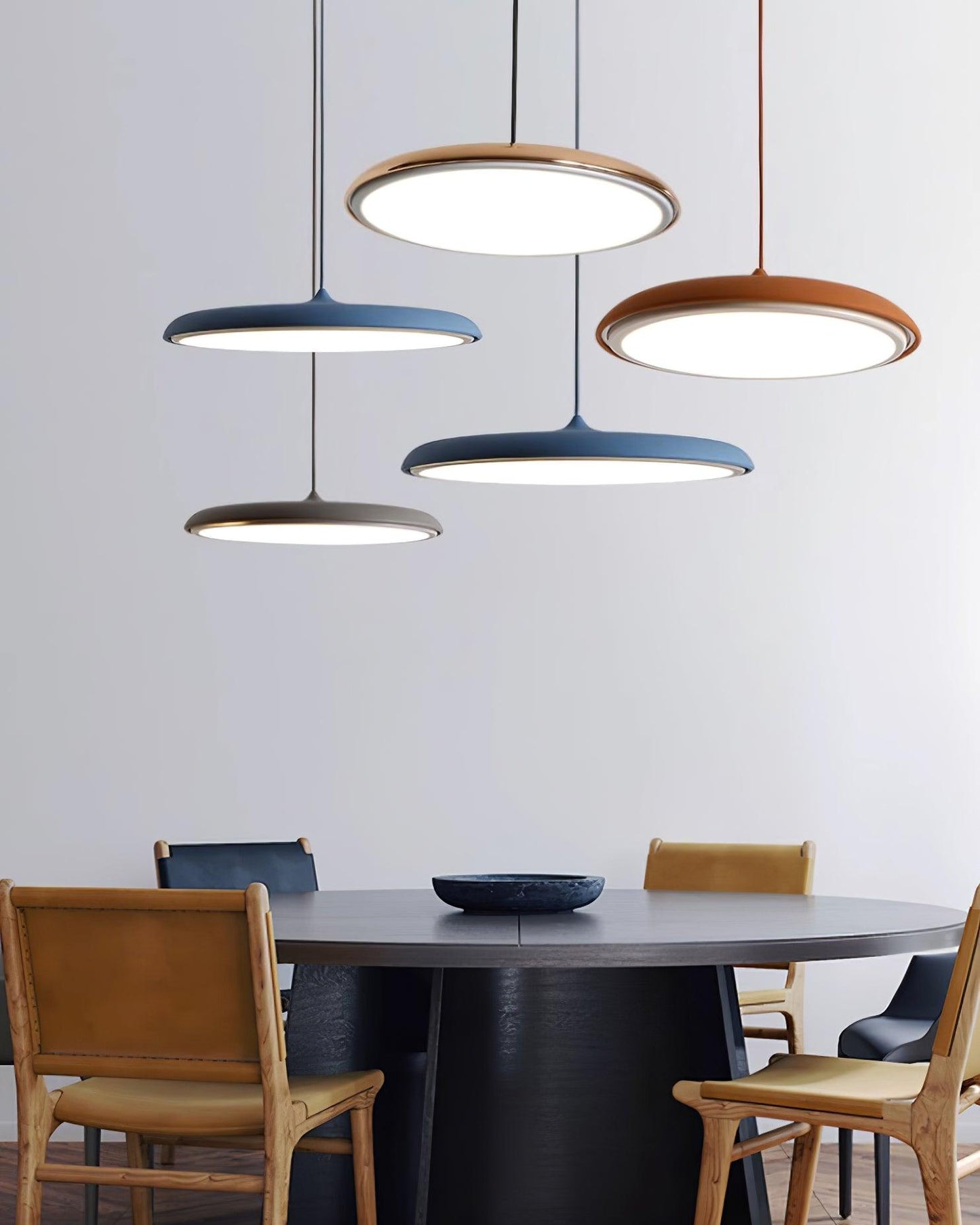 Moderne Hanglamp van Metaal en Acryl voor Eettafel en Woonkamer met Warm Licht E27 Fitting 4