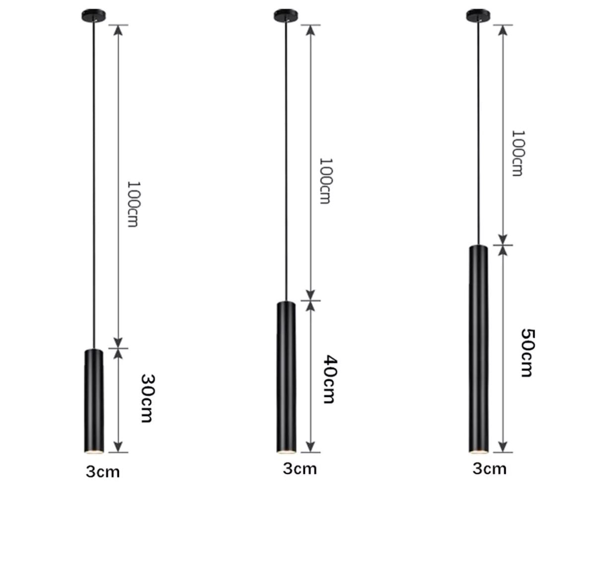 Moderne Hanglamp voor Eettafel en Woonkamer – Verstelbare Tubeular Collectie met Dimbare G10 Lamp 0
