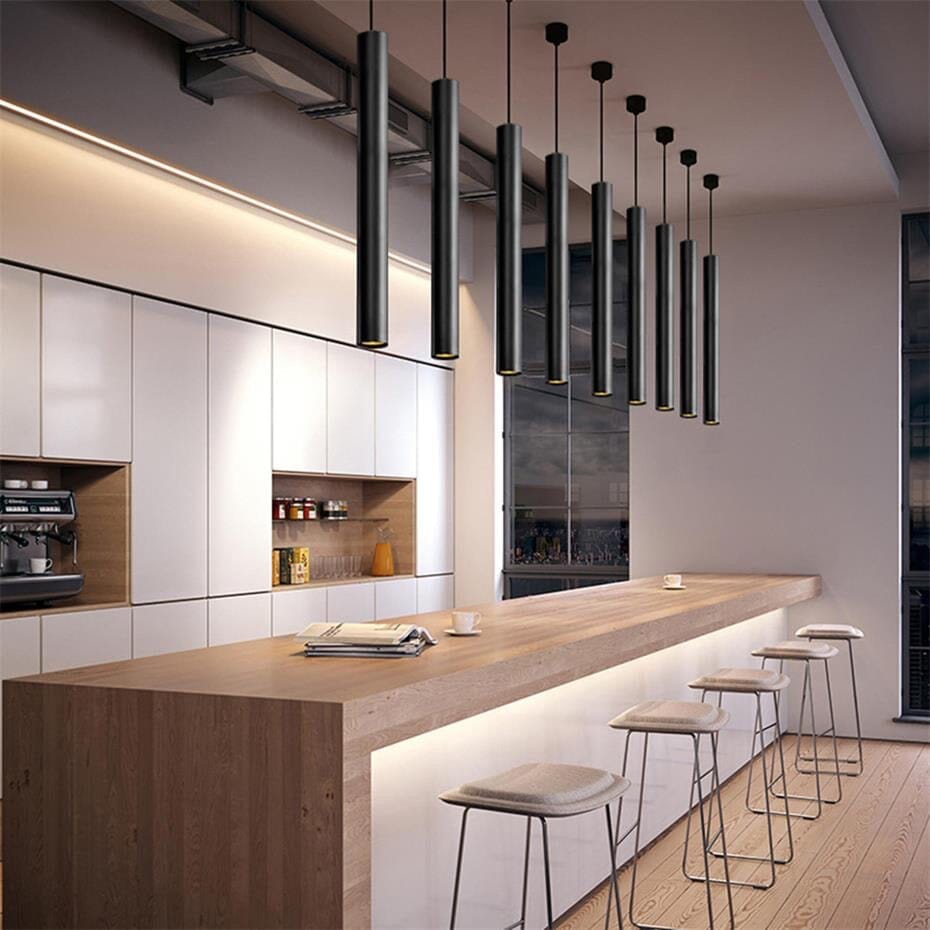 Moderne Hanglamp voor Eettafel en Woonkamer – Verstelbare Tubeular Collectie met Dimbare G10 Lamp 1