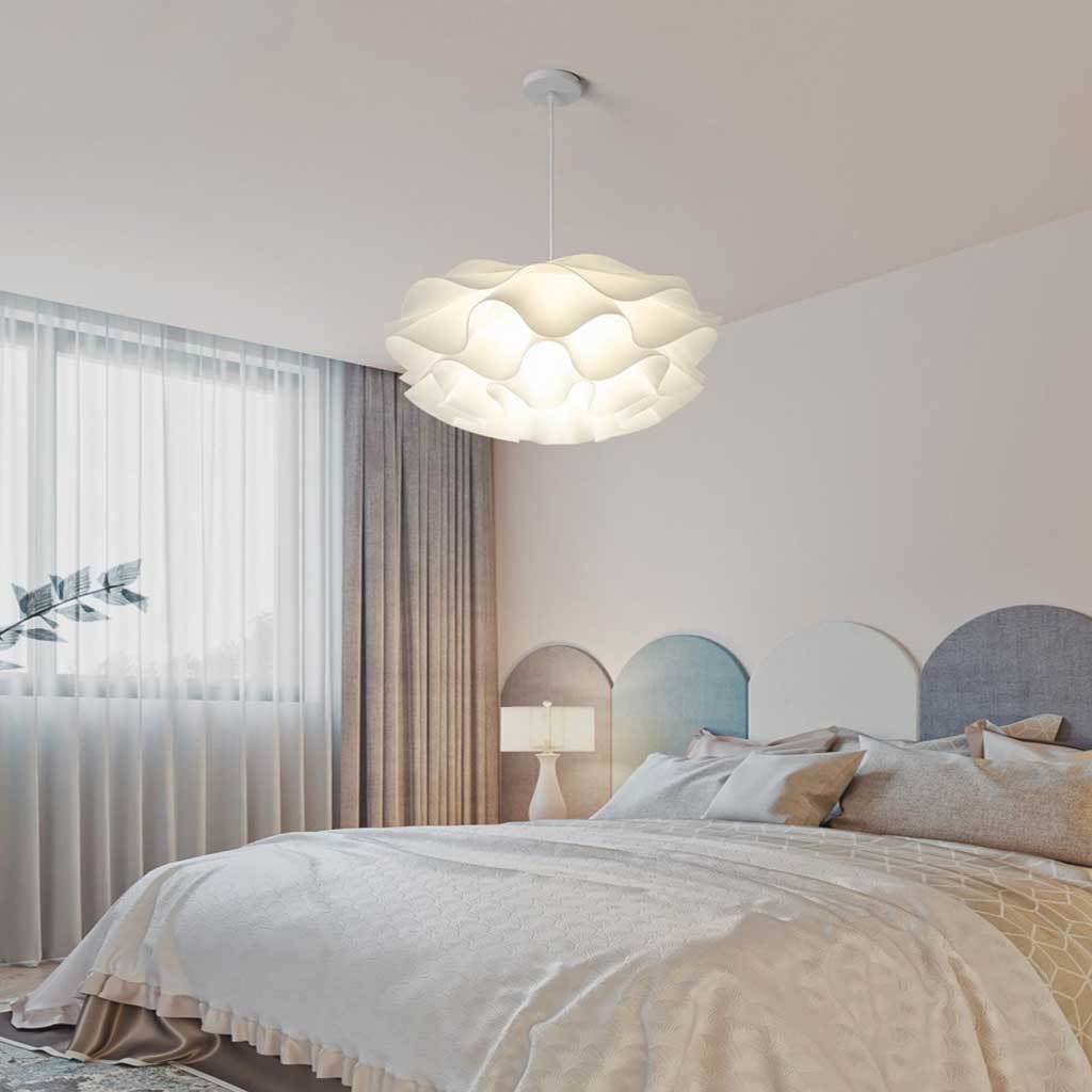 Moderne Kroonluchter in Lotusvorm van Acryl – Elegante Hanglamp voor Woonkamer en Slaapkamer 2