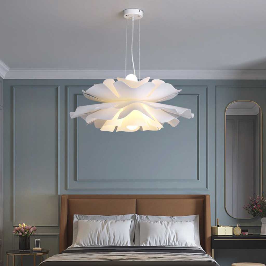 Moderne Kroonluchter in Lotusvorm van Acryl – Elegante Hanglamp voor Woonkamer en Slaapkamer 4