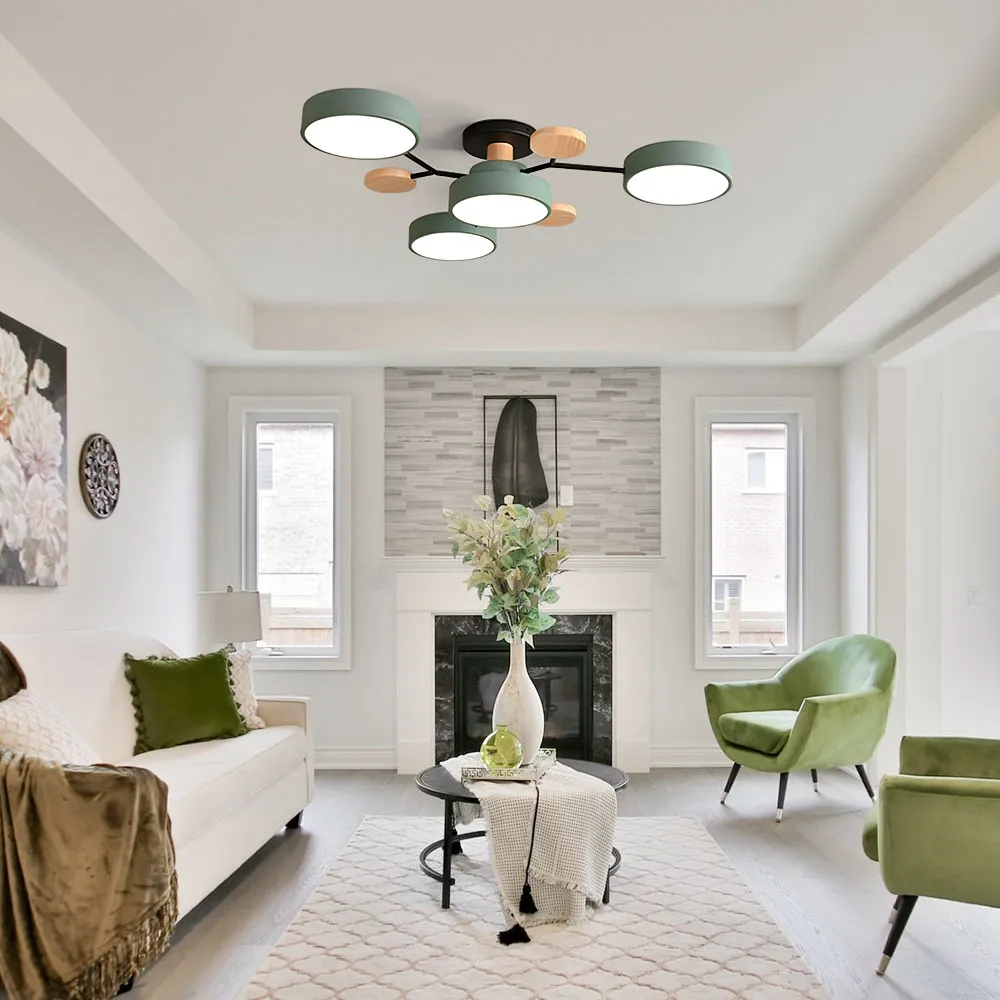 Moderne LED Ronde Plafondlamp Meervoudig