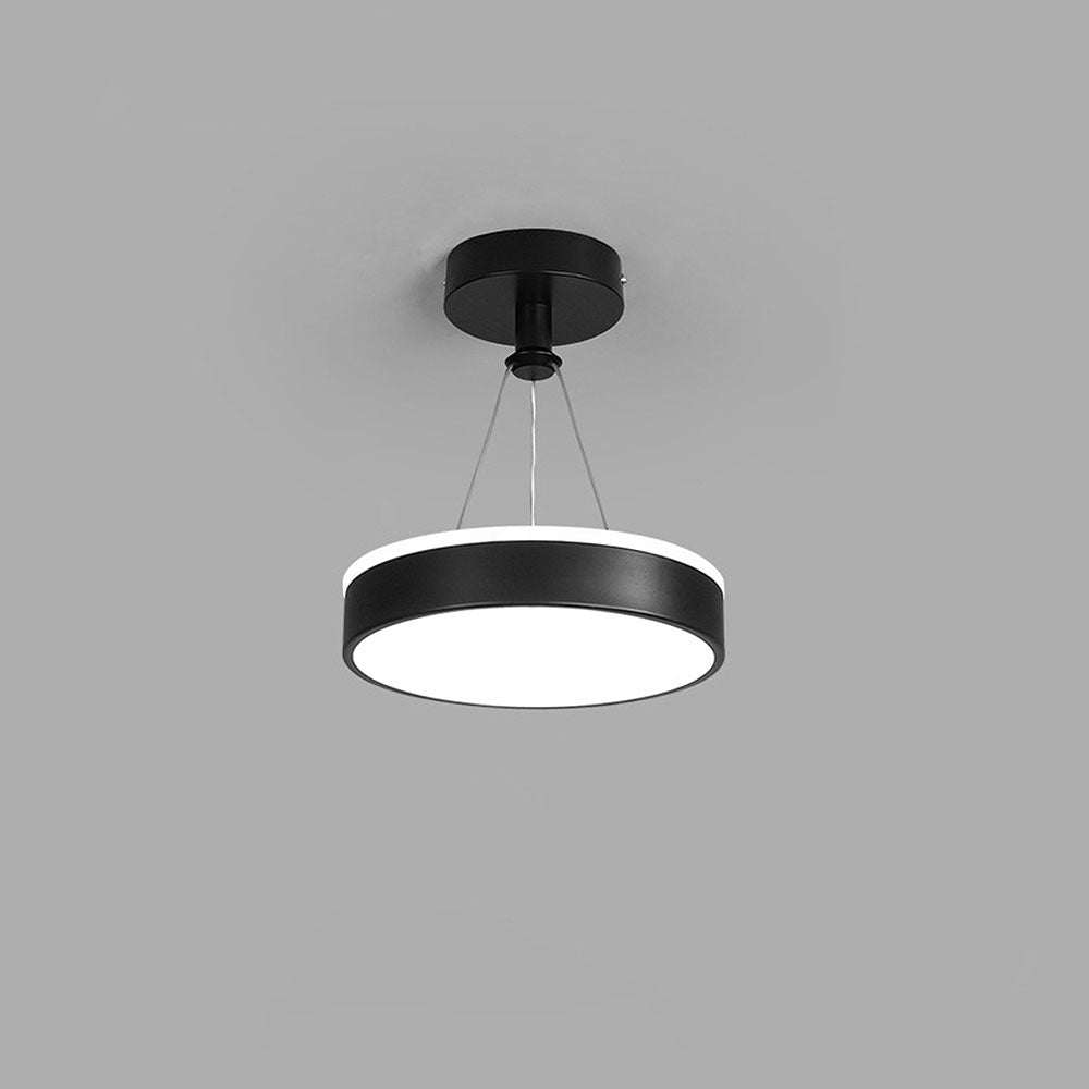 Moderne LED Plafondlamp in Zwart met Elegante Ontwerp voor Slaapkamer en Woonkamer 8