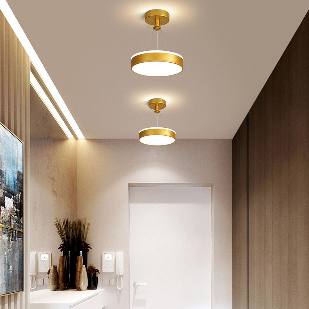 Moderne LED Plafondlamp in Zwart met Elegante Ontwerp voor Slaapkamer en Woonkamer 9