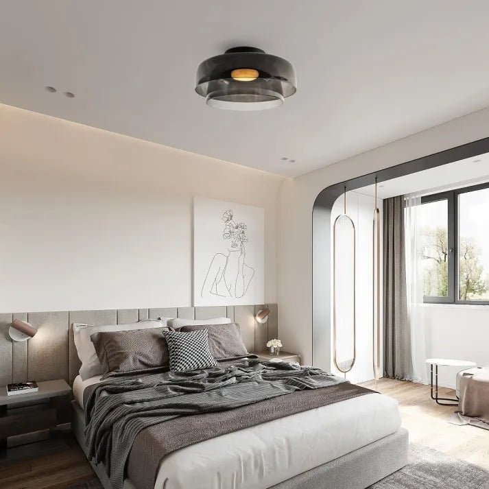 Moderne LED Plafondlamp met Scandinavisch Design voor Slaapkamer en Woonkamer 3