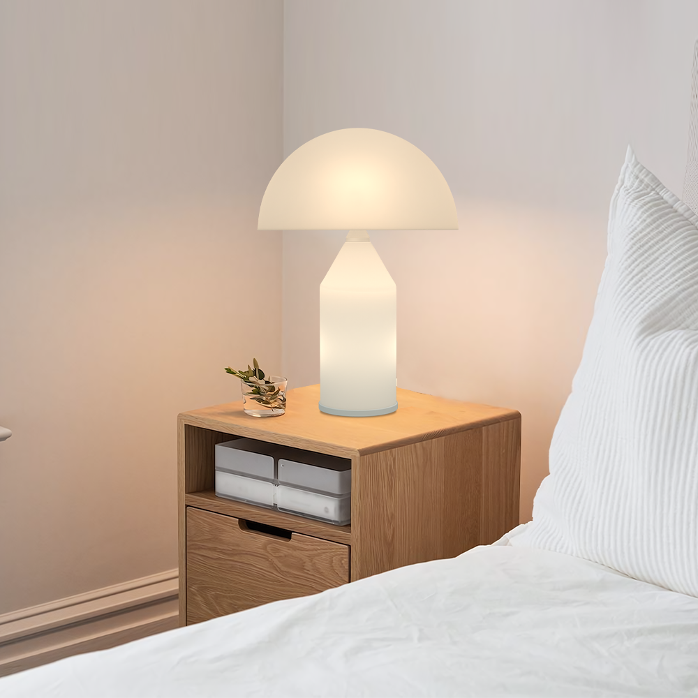 Moderne Paddenstoel Tafel Lamp – Stijlvolle LED Verlichting voor Woonkamer en Slaapkamer 1