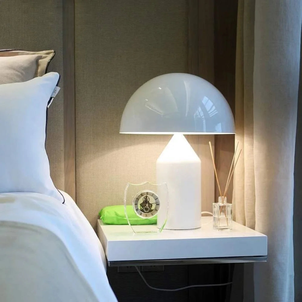Moderne Paddenstoel Tafel Lamp – Stijlvolle LED Verlichting voor Woonkamer en Slaapkamer 2