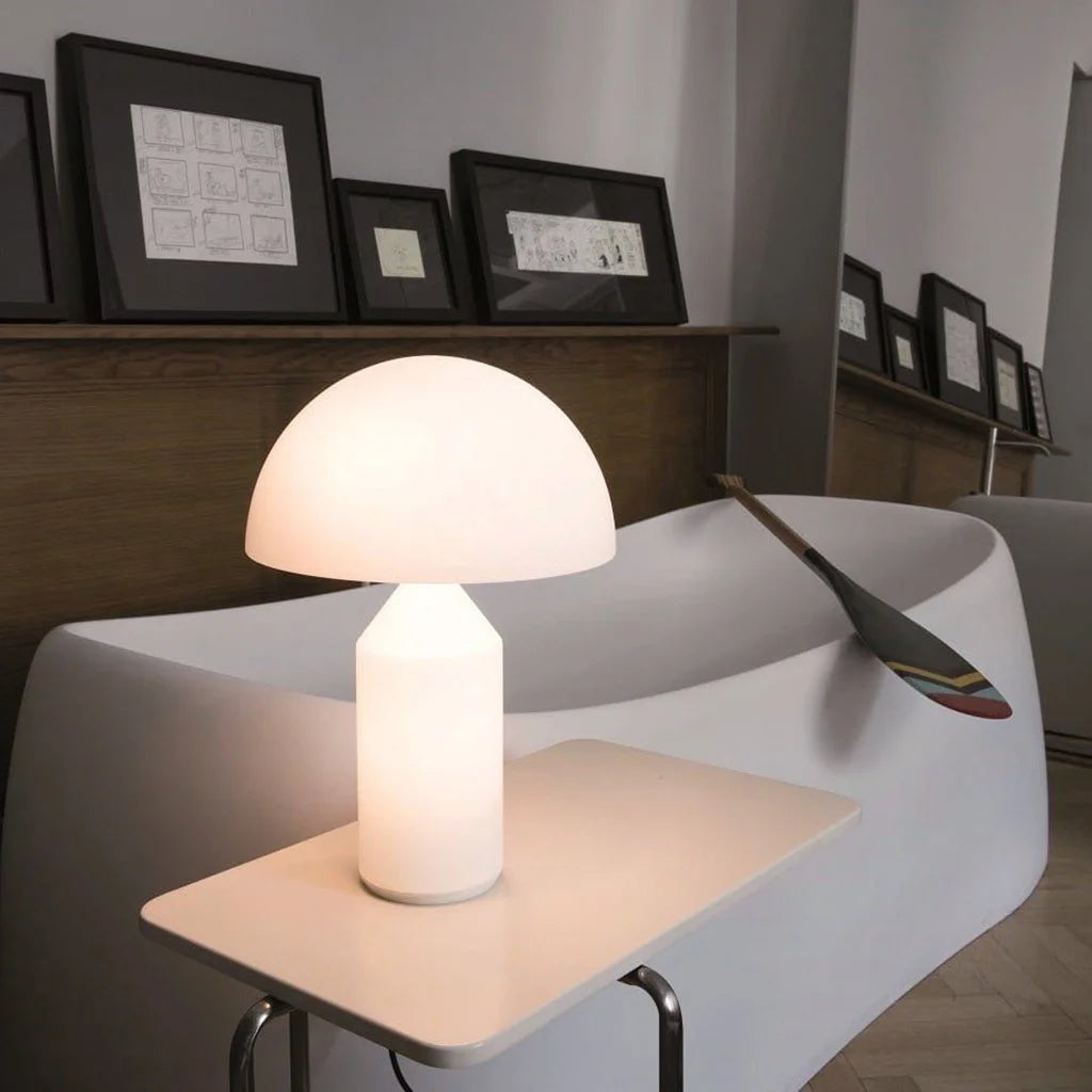 Moderne Paddenstoel Tafel Lamp – Stijlvolle LED Verlichting voor Woonkamer en Slaapkamer 8