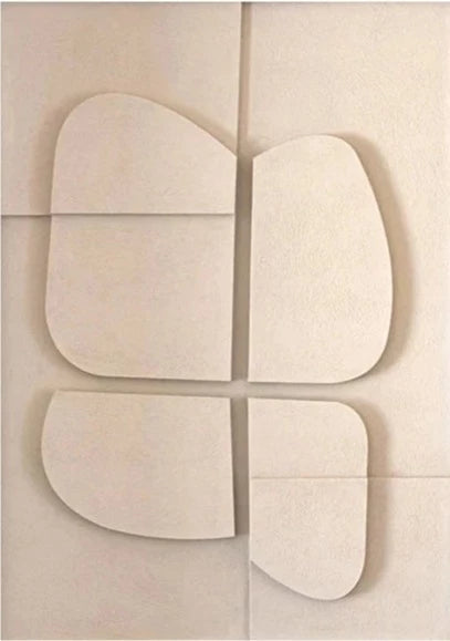 Moderne Schilderijen – Geometrisch Kunstwerk voor aan de Muur in Diverse Maten 8
