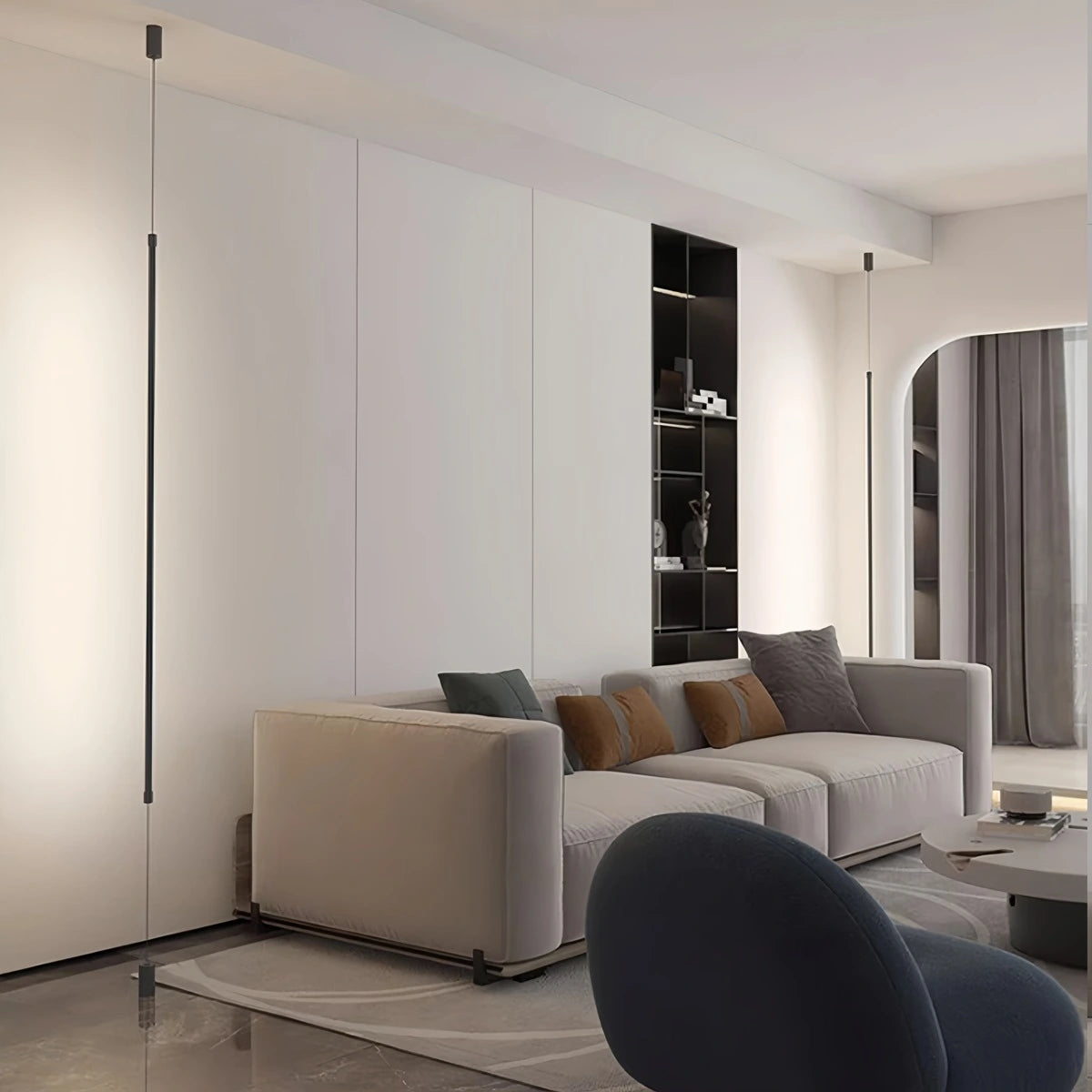 Moderne Staande Lamp met Minimalistisch Ontwerp en Energiezuinige Verlichting 6