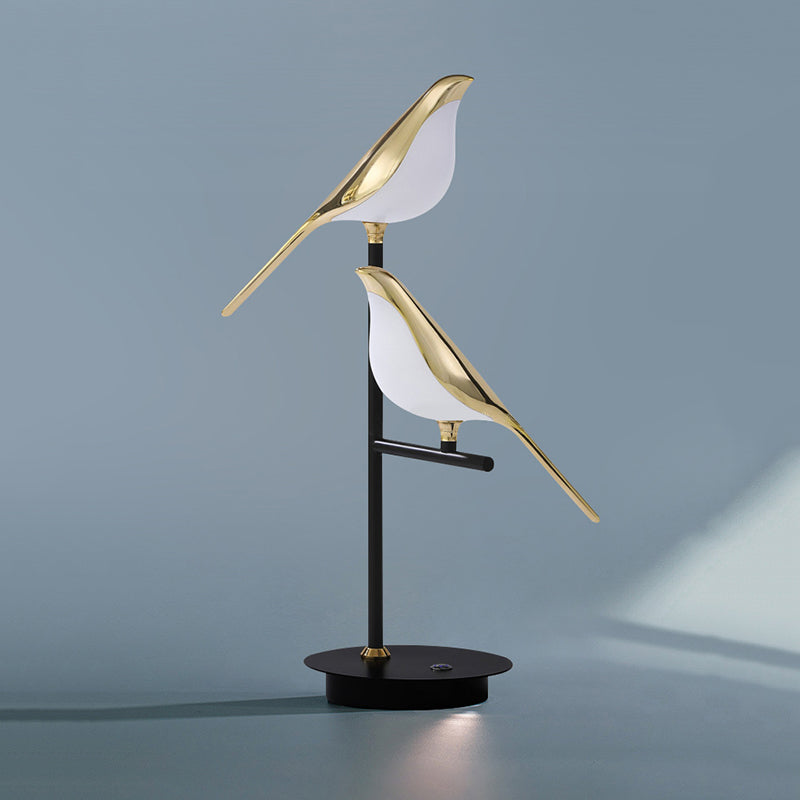 Moderne Tafel Lamp met Vogelontwerp voor Slaapkamer en Woonkamer – Sculpturaal LED Design 8