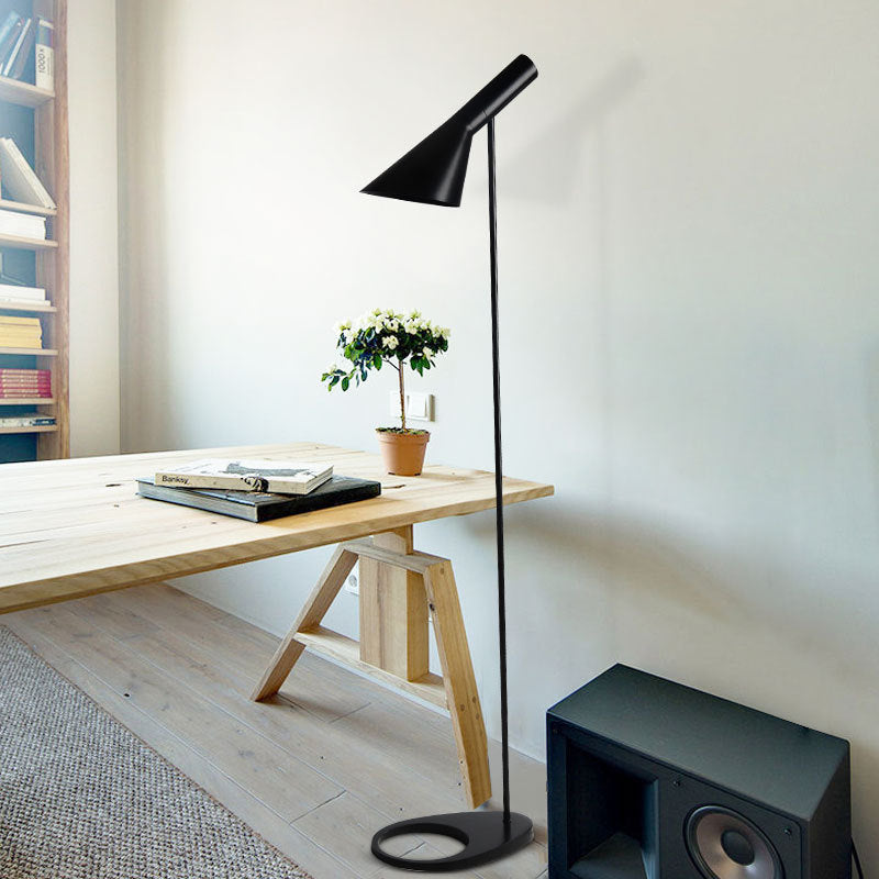 Moderne Vloerlamp Zwart met Verstelbare Arm voor Woonkamer en Slaapkamer - Stijlvolle Staande Lamp 3