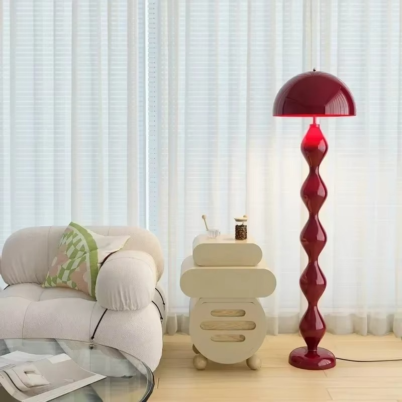 Moderne Vloerlamp in Scandinavische Stijl met Zacht LED Licht voor Woonkamer en Slaapkamer 3