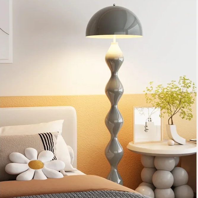 Moderne Vloerlamp in Scandinavische Stijl met Zacht LED Licht voor Woonkamer en Slaapkamer 8