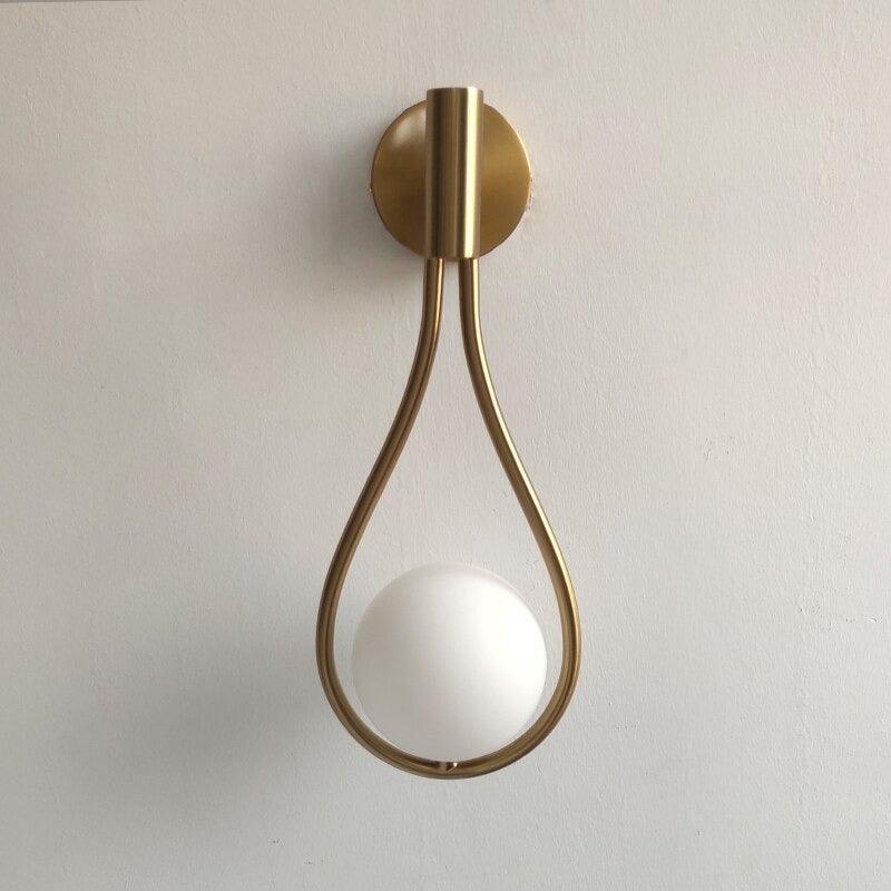 Moderne Wandlamp voor Binnen met Minimalistisch Ontwerp Goud