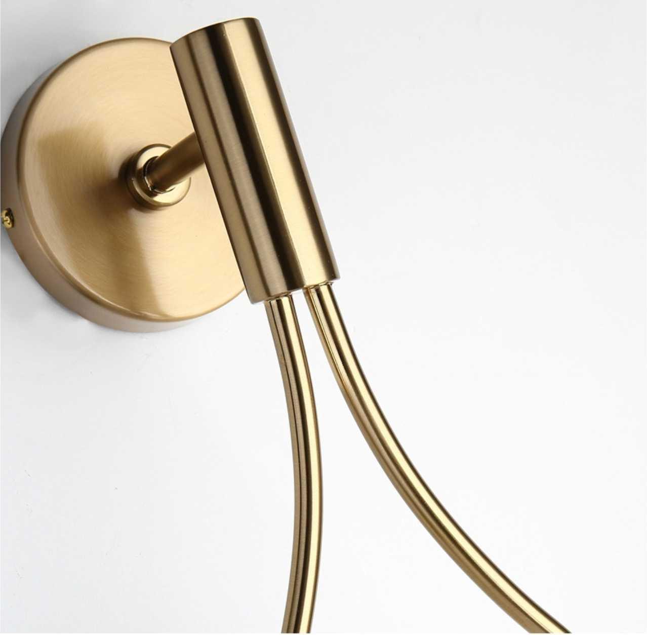 Moderne Wandlamp Zwart en Goud – Minimalistische Muurlamp voor Binnen met Stijl en Functionaliteit 3