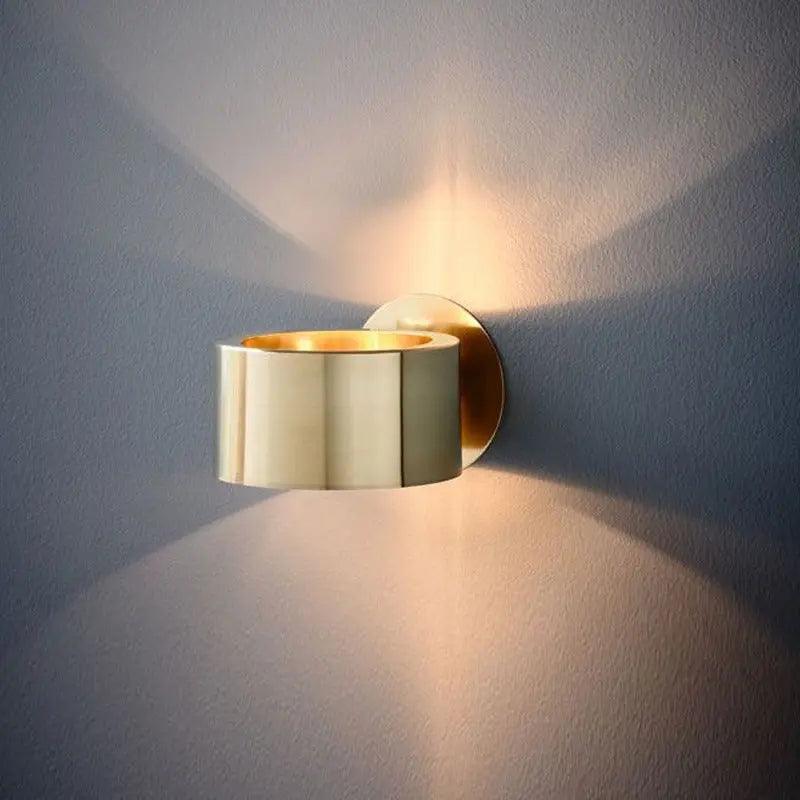 Moderne Wandlamp Zwart en Goud – Stijlvolle Muurlamp voor Binnen Gebruik 1