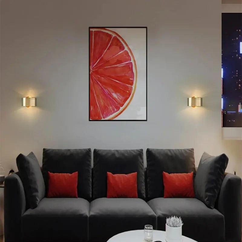 Moderne Wandlamp Zwart en Goud – Stijlvolle Muurlamp voor Binnen Gebruik 3