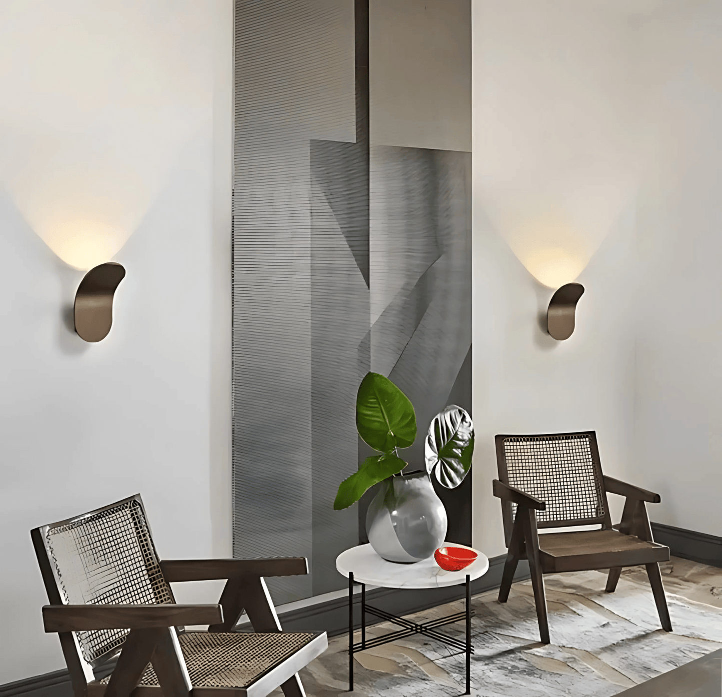 Moderne Wandlamp Zwart met LED Verlichting – Elegant Metaal voor Binnengebruik 7