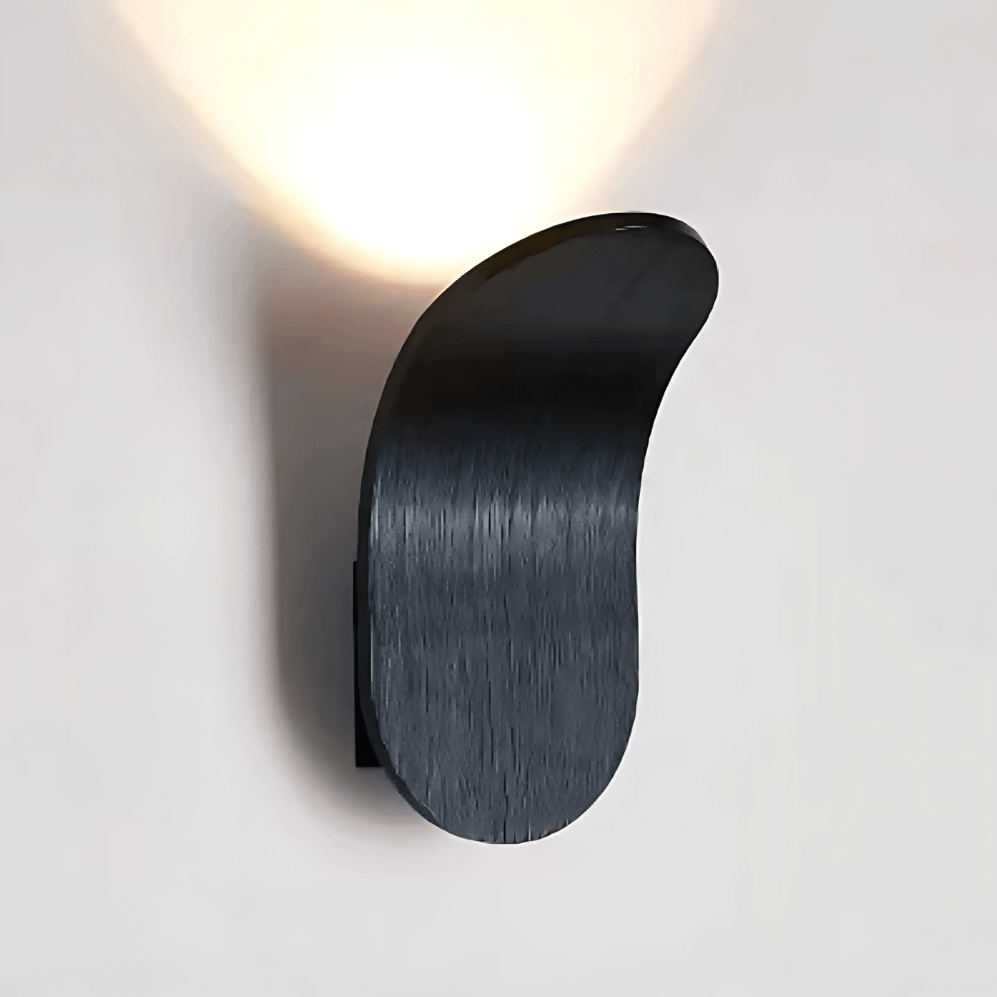 Moderne Wandlamp Zwart met LED Verlichting – Elegant Metaal voor Binnengebruik 9