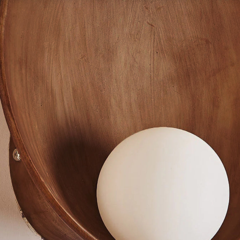 Moderne Wandlamp Zwart van Ijzer en Hars – Minimalistische Muurlamp voor Binnengebruik 8