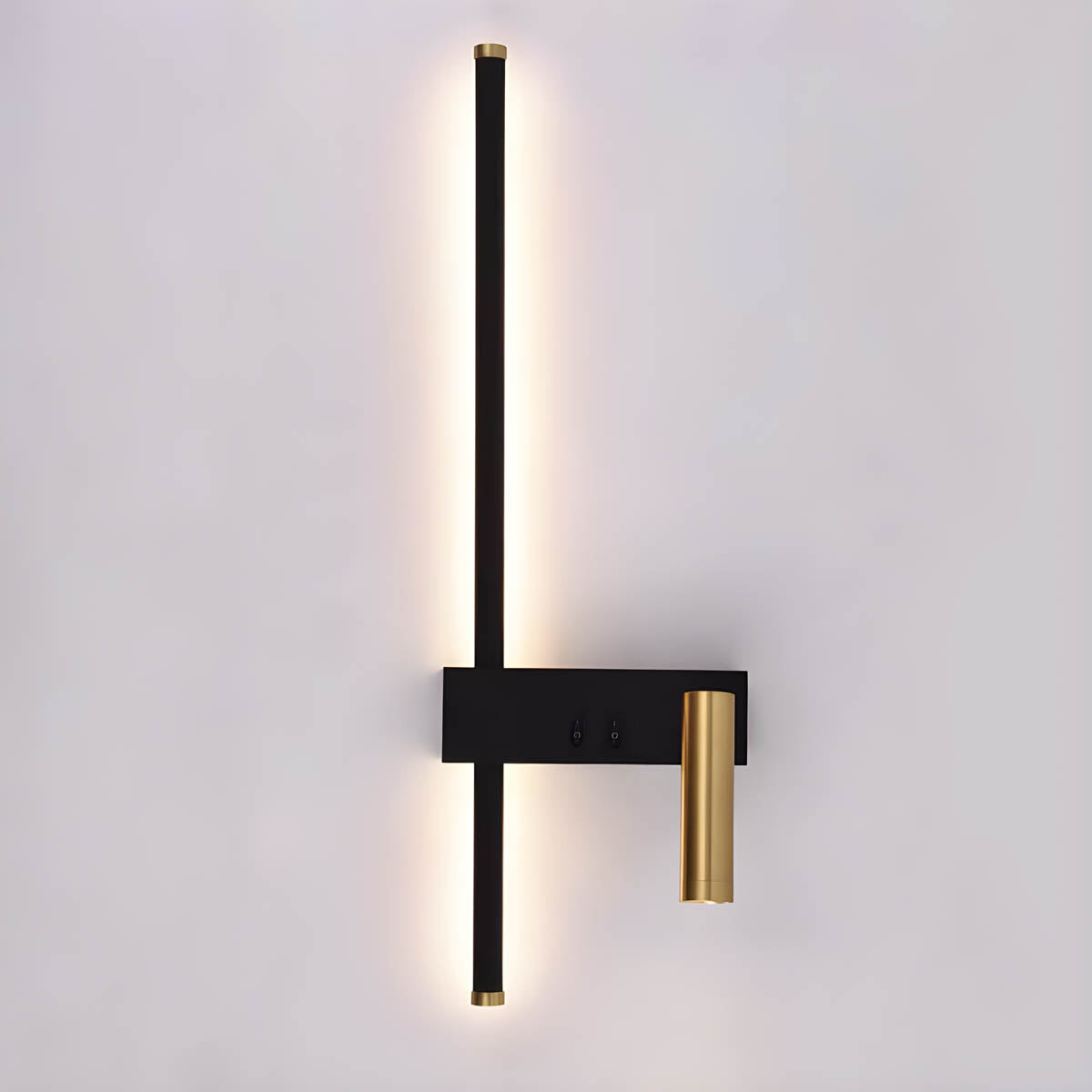 Moderne Wandlamp van Aluminium met Minimalistisch Ontwerp – Zwarte Muurlamp voor Binnengebruik 10