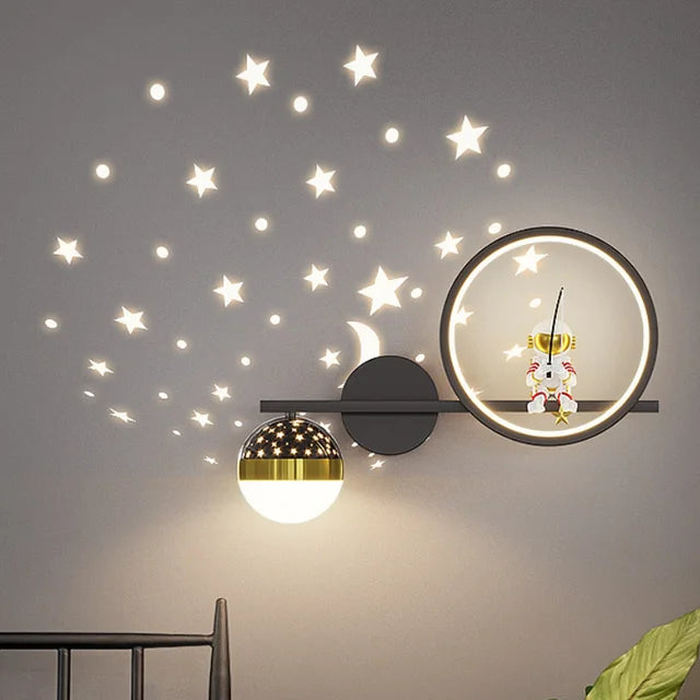 Moderne Wandlamp voor Kinderen met Zachte Verlichting – Veilig en Speels Ontwerp voor Kinderkamer 5