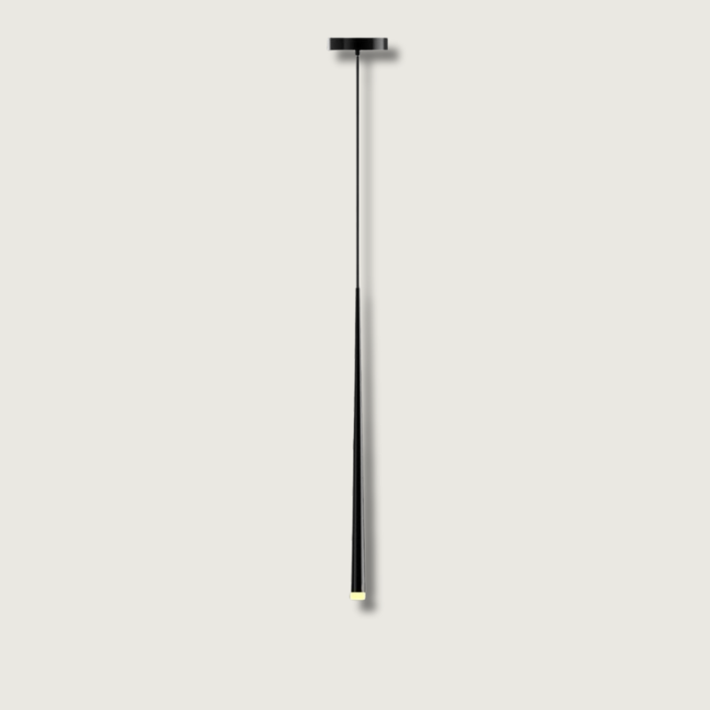 Moderne Zwarte Hanglamp voor Eettafel en Woonkamer - Verstelbare LED Hoogte 1