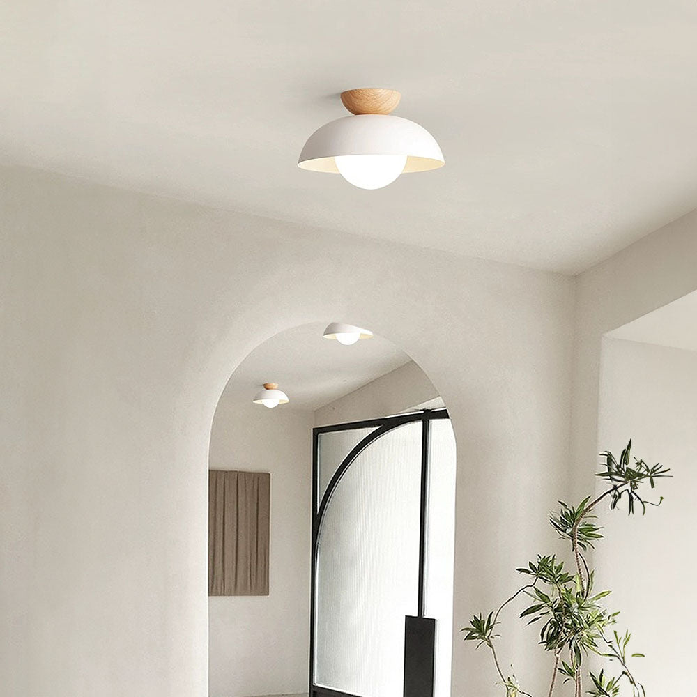 Moderne Zwarte Plafondlamp - Minimalistische Plafonniere voor Slaapkamer en Woonkamer 1