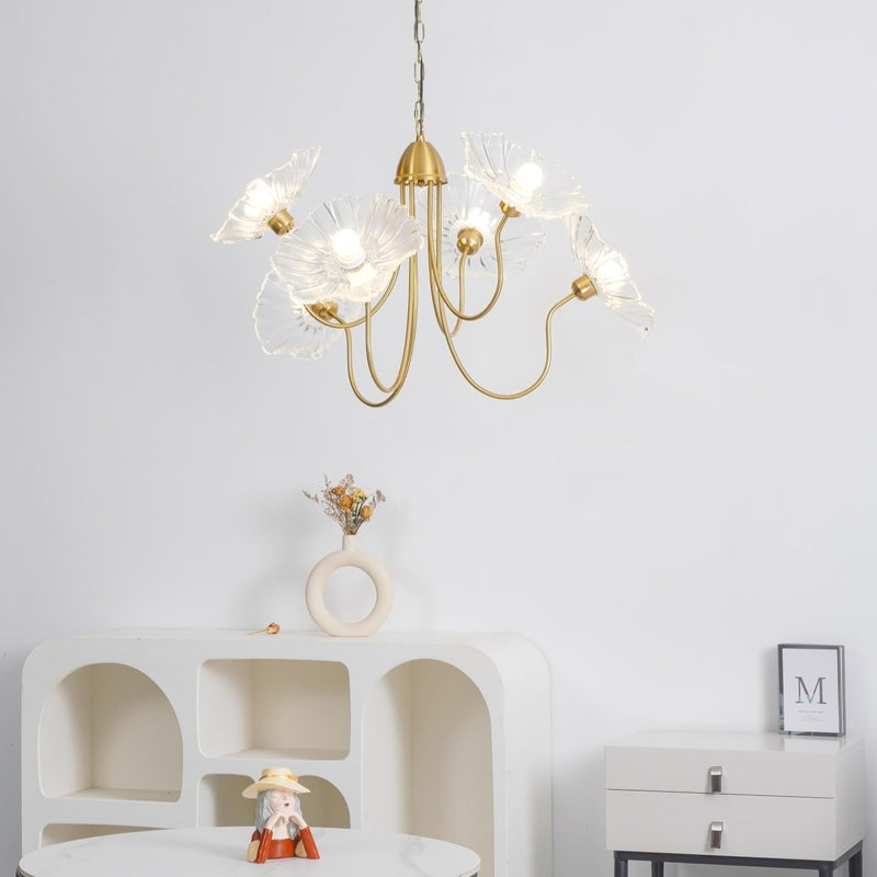Natuurlijke Lotusblad Hanglamp voor Eettafel en Woonkamer