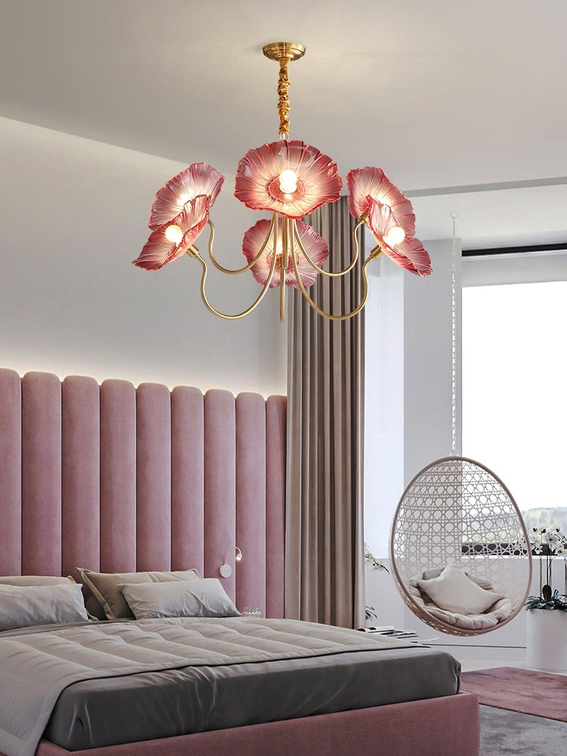 Natuurlijke Lotusblad Hanglamp voor Eettafel en Woonkamer