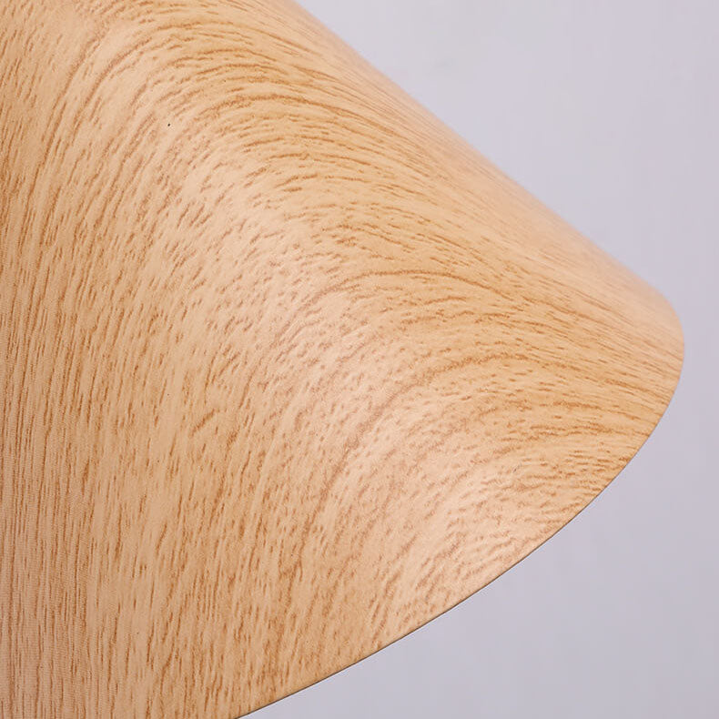 Noordse Minimalistische Wandlamp van Hout en IJzer – Muurlamp voor Binnen met 1 Lichtbron 8