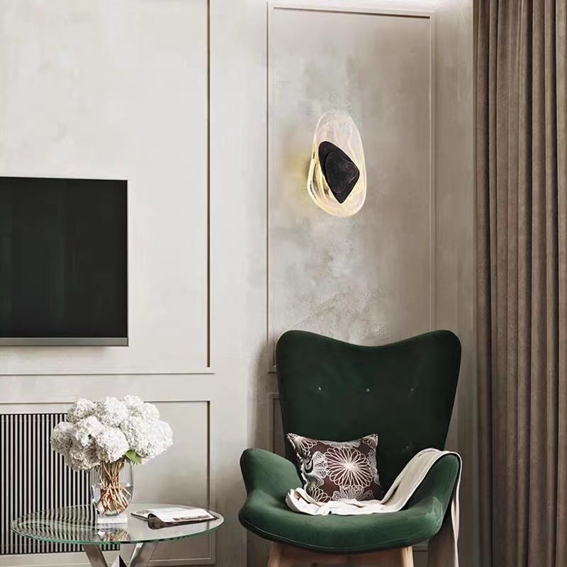 Noordse Wandlamp Goud van Kristalglas en Ijzer – Modern Muurlamp voor Slaapkamers en Woonkamers 3