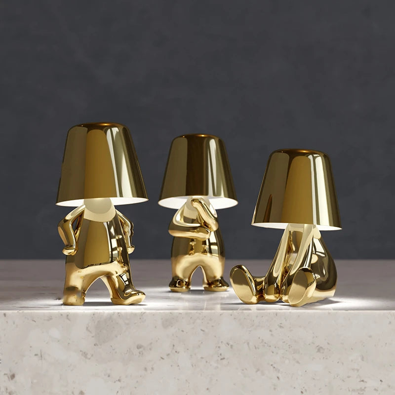 Draadloze Oplaadbare Tafellamp met Touch Dimfunctie en Elegant Design