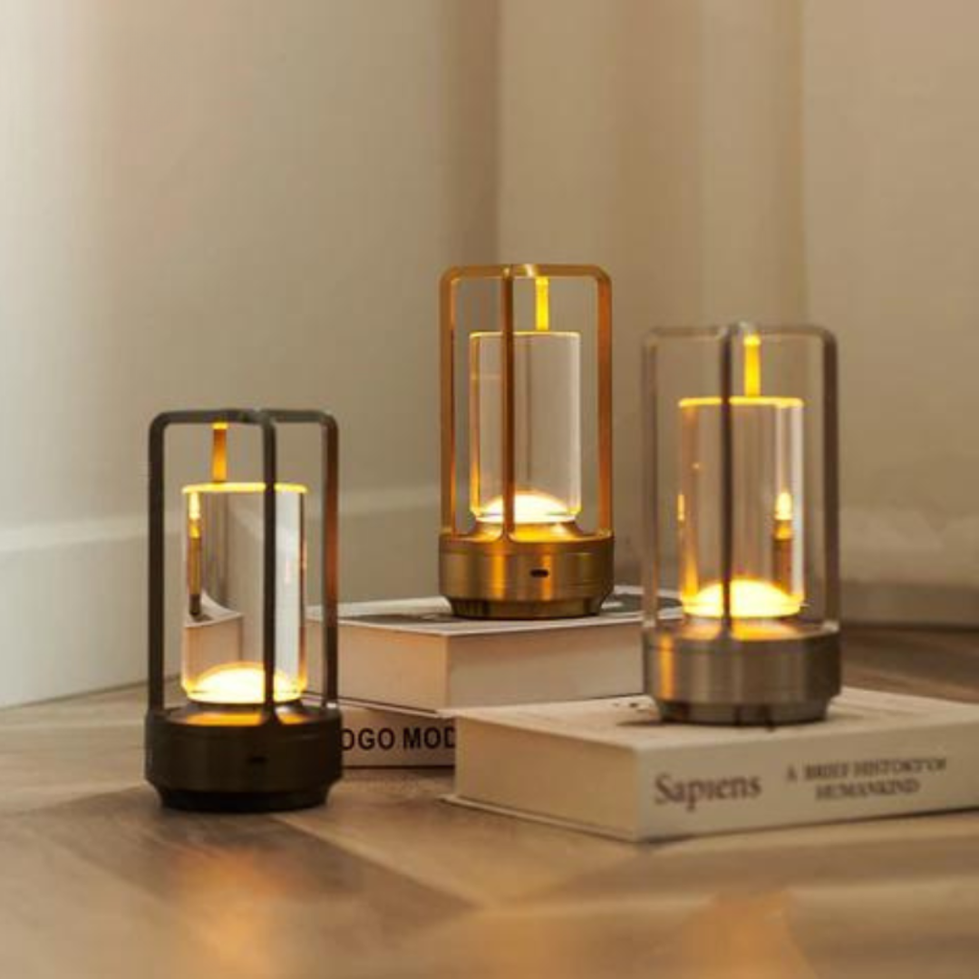 Oplaadbare Draadloze Tafellamp met USB – Flexibele LED Verlichting voor Binnen en Buiten 1