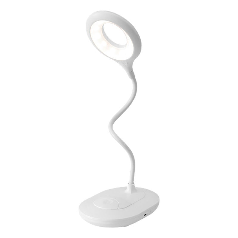Oplaadbare Tafellamp met Telefoonhouder en Verstelbare Helderheid - Draadloze LED Lamp 1
