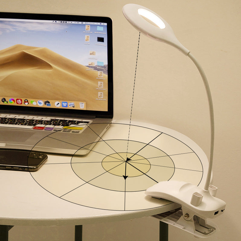 Oplaadbare Tafellamp met Telefoonhouder en Verstelbare Helderheid - Draadloze LED Lamp 4