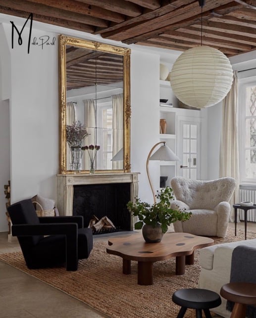 Papieren Hanglamp met LED E27 Fitting voor Woonkamer, Eetkamer en Slaapkamer - Diverse Maten 7