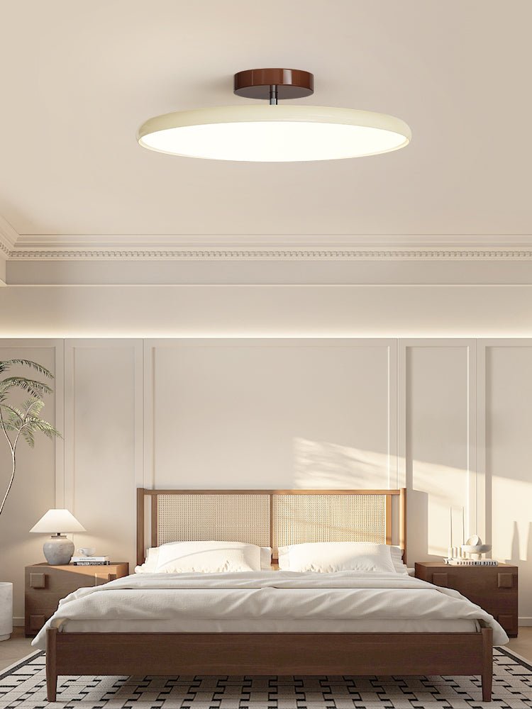 Plafondlamp met Cirkelvormig Ontwerp en Ingebouwde LED voor Slaapkamer 4