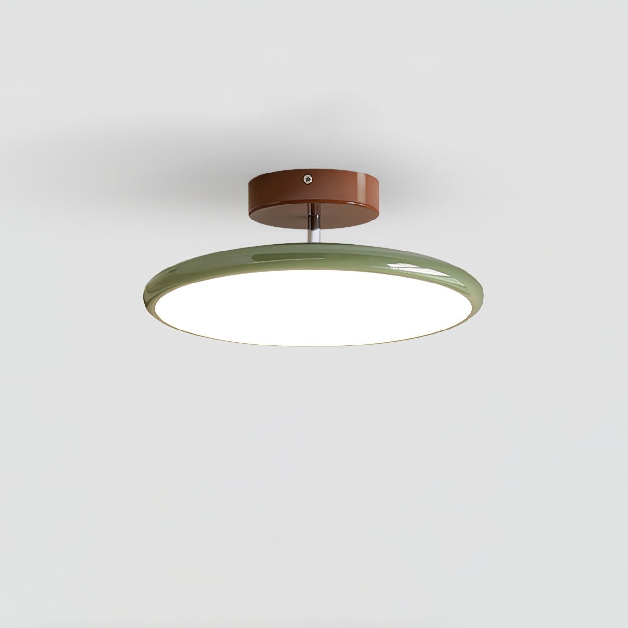 Plafondlamp met Cirkelvormig Ontwerp en Ingebouwde LED voor Slaapkamer 8