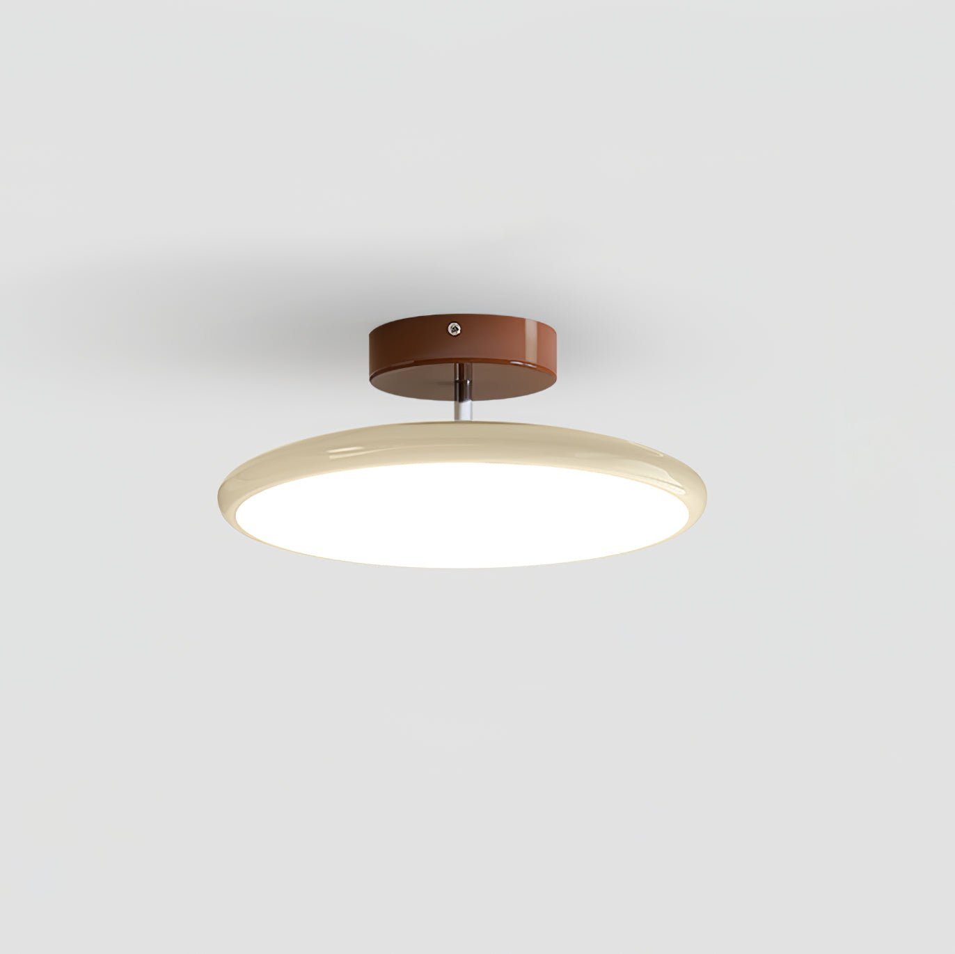 Plafondlamp met Cirkelvormig Ontwerp en Ingebouwde LED voor Slaapkamer 9